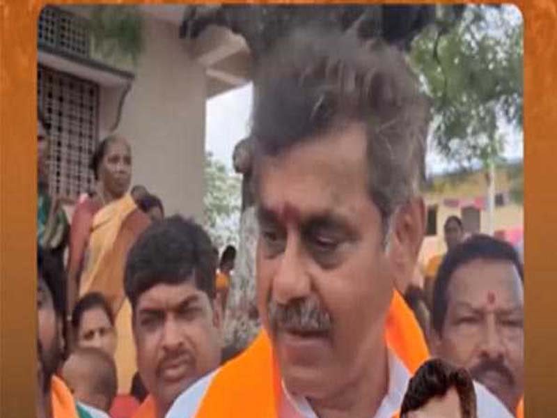 Konda Vishweshwar Reddy opposes Congress’s contradictory positions on the alcohol scandal.