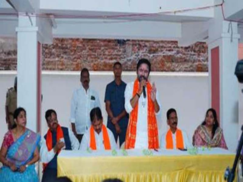 Before the elections, Kishan Reddy claims that Modi has the backing of the country.
