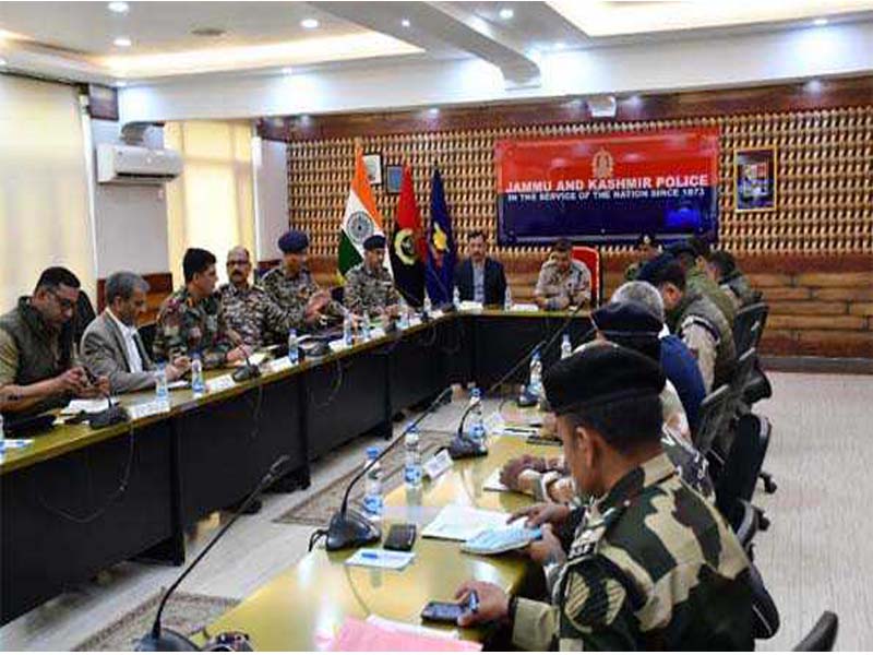 IGP Kashmir requests that officers step up their counterterrorism efforts in order to eliminate any remaining threats.