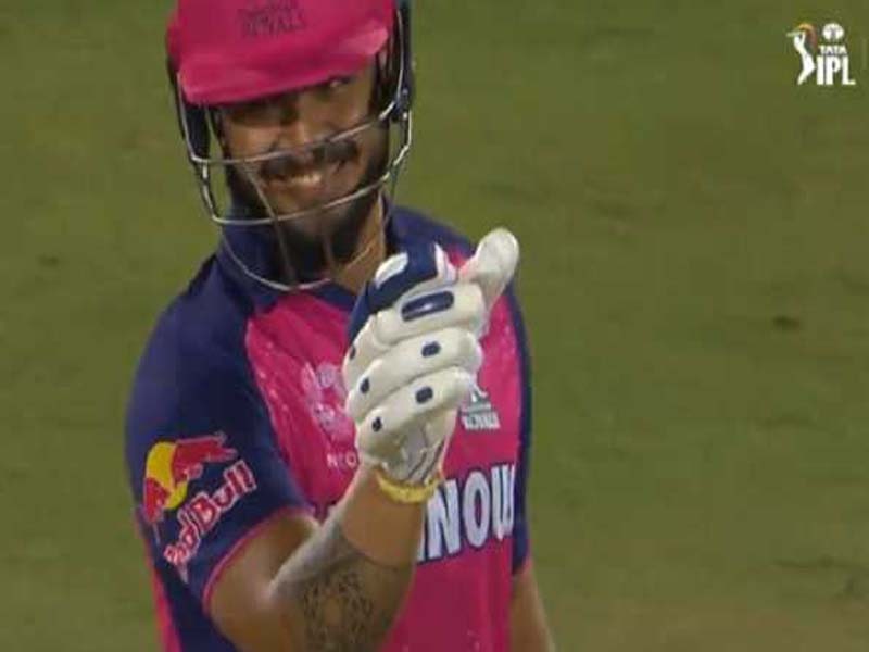 Unbeaten 84 from Riyan Parag propels RR to a second victory.