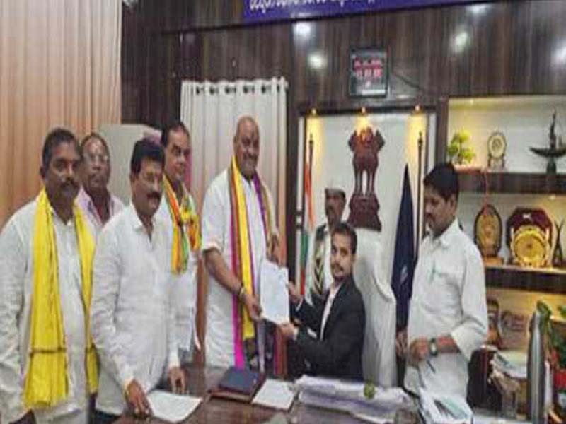 AP: Among those who submit nominations are Atchannaidu and Balineni.