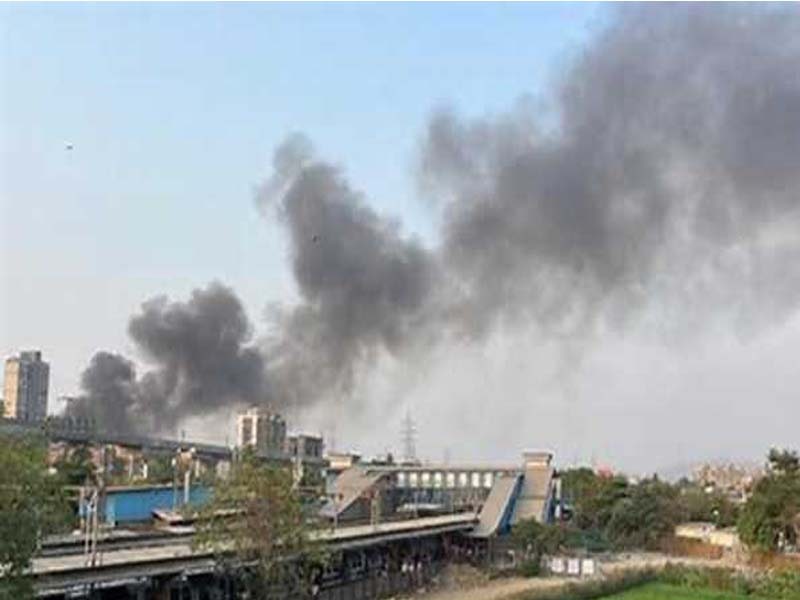 A significant fire occurs in Telangana.