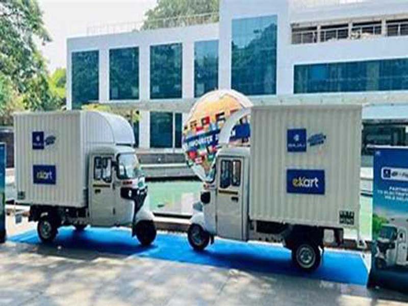 Green Machines will be used by Flipkart and Bajaj Auto to promote sustainable delivery.
