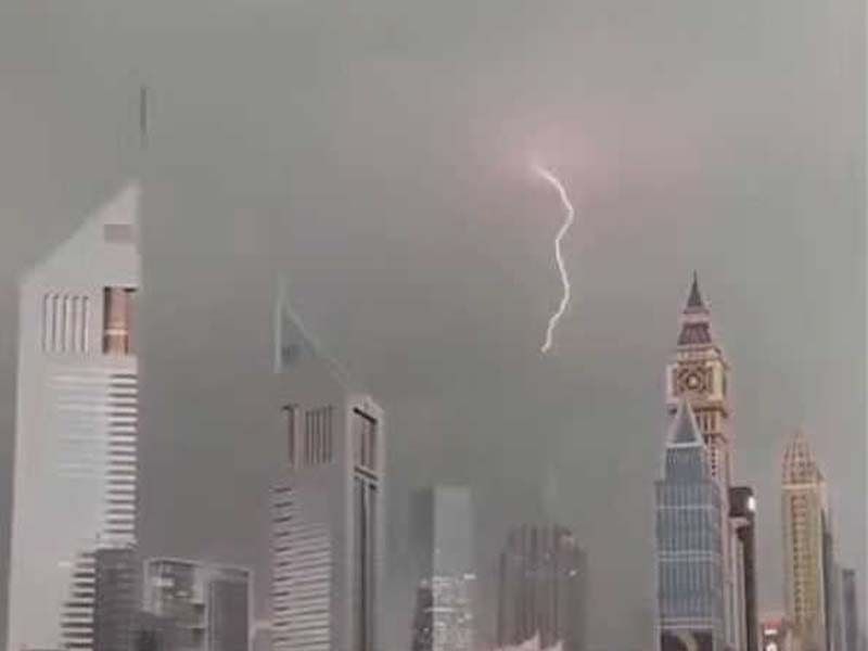 UAE is once more faced with intense rain and unpredictable weather.