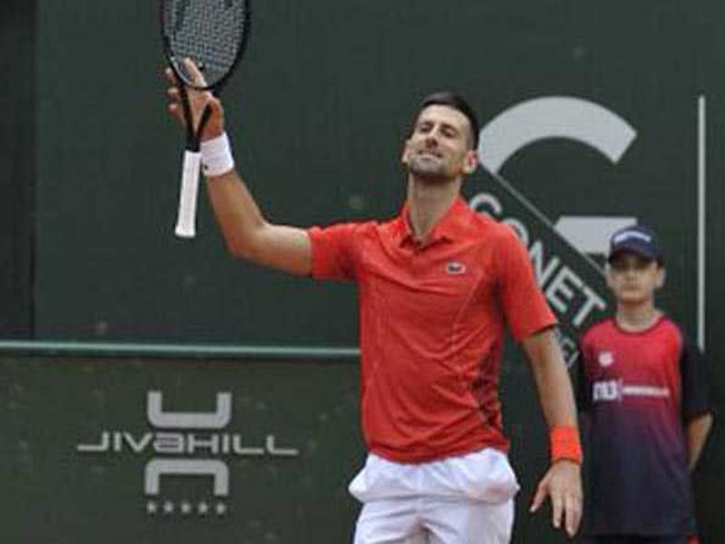 Djokovic cruises into the Geneva Open semifinals.