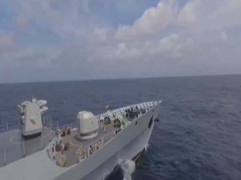 Pakistani navy thwarts an attempt to trade drugs in the Arabian Sea