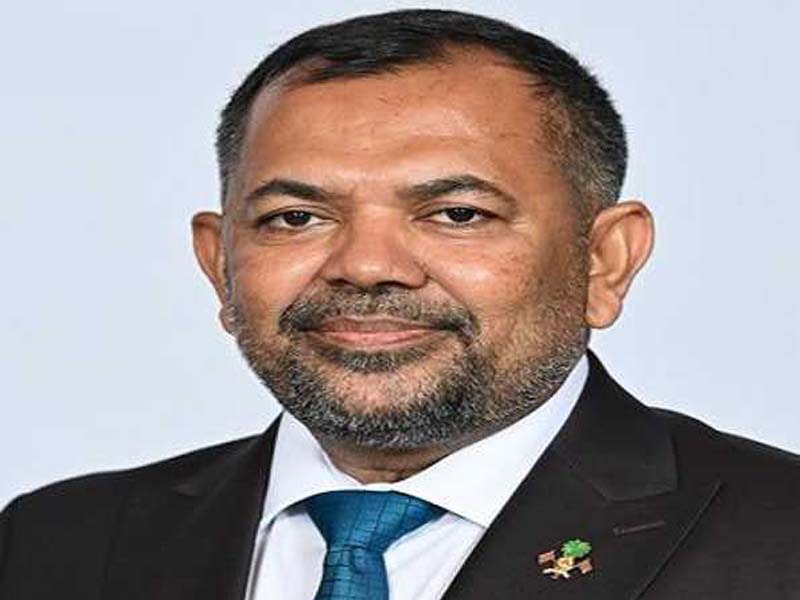 The foreign minister of the Maldives will meet with EAM in India on Thursday.