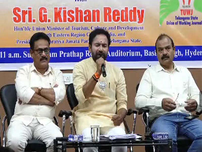 Modi’s goal for India’s development by 2047 is articulated by Kishan Reddy.