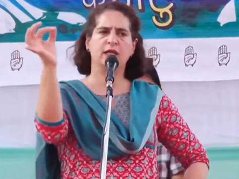 In the name of religion, the BJP deceives people: Priyanka