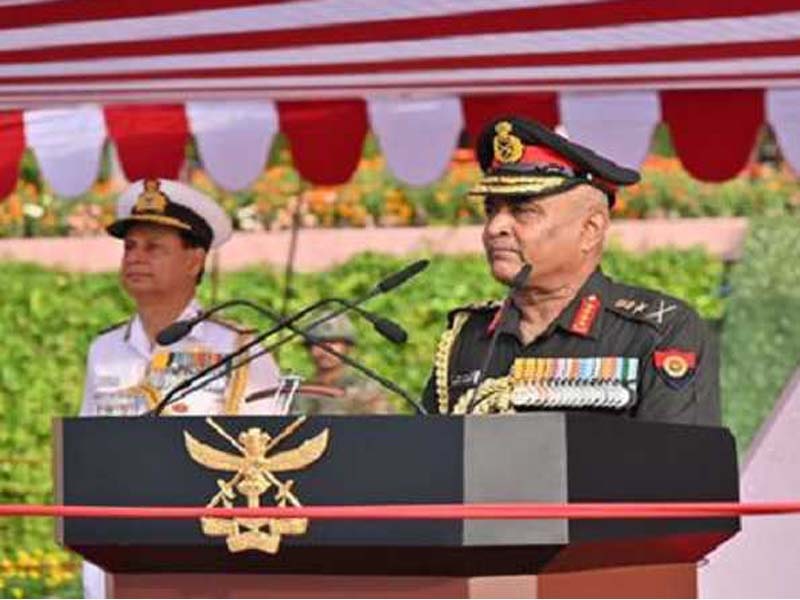 Gen. Pande urges NDA Cadets to promote a collaborative attitude in their service