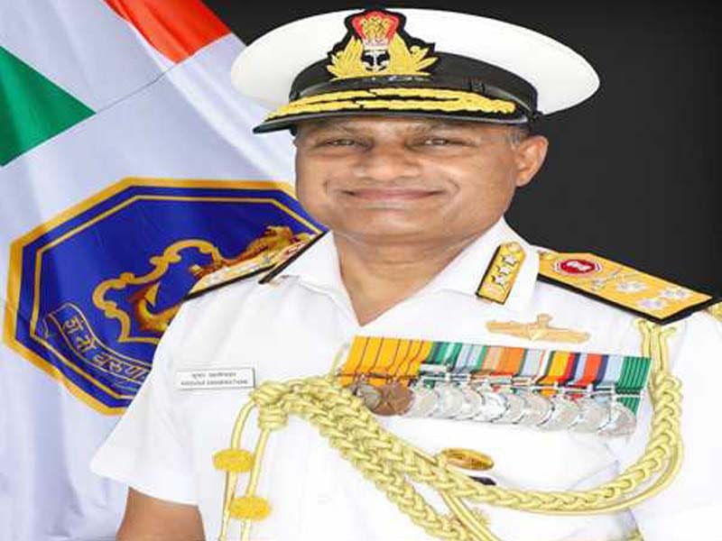 As Navy vice chief, Vice Admiral Krishna Swaminathan assumes command.