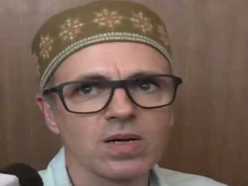 Omar Abdullah claims that the BJP forced J&K into a political and economic catastrophe.