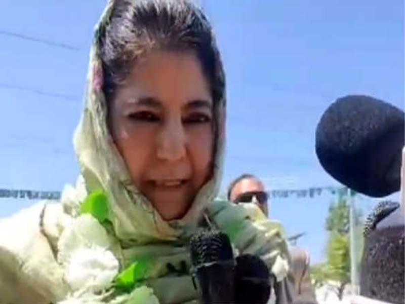 Mehbooba begs HM to refrain from meddling in J&K’s election process.