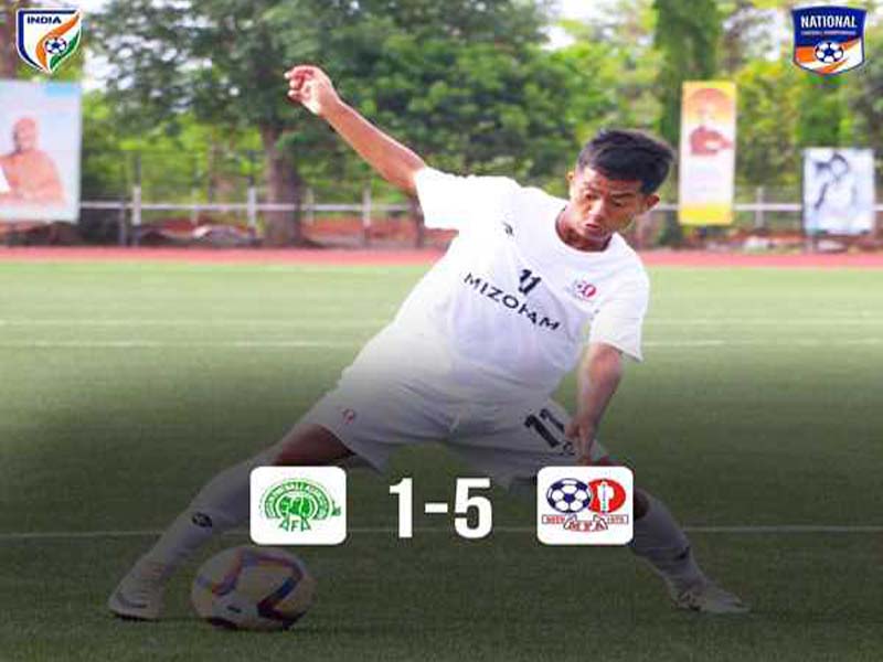 Mizoram and Assam play to go to the Men’s U20 NFC semifinals.