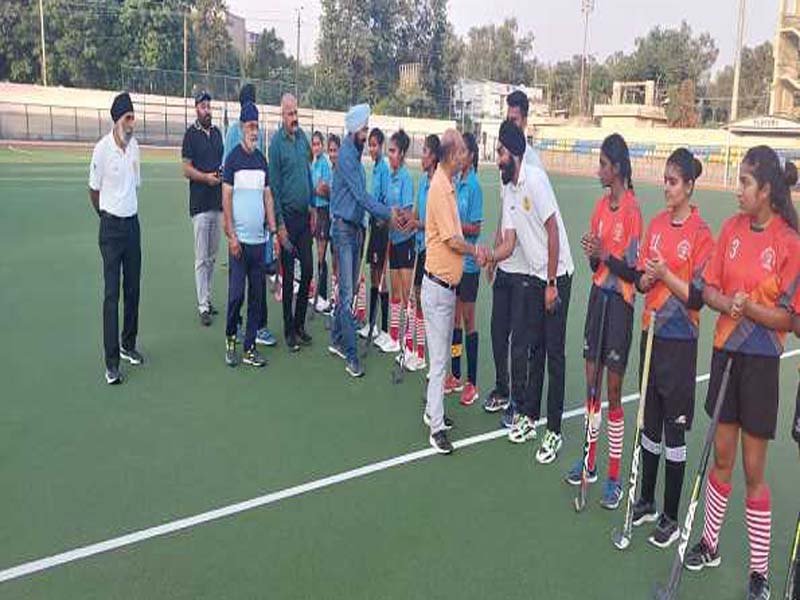 Hockey League, lasting two weeks, begins at KK Hakku Astro Turf in Jammu.