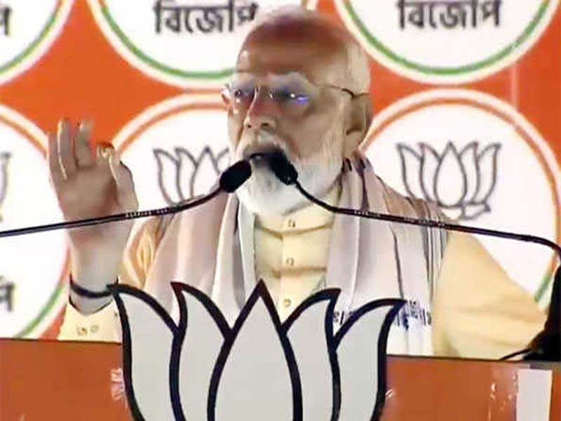 PM calls on voters to stop the TMC government’s appeasement strategy and to guarantee Modi Sarkar’s comeback.