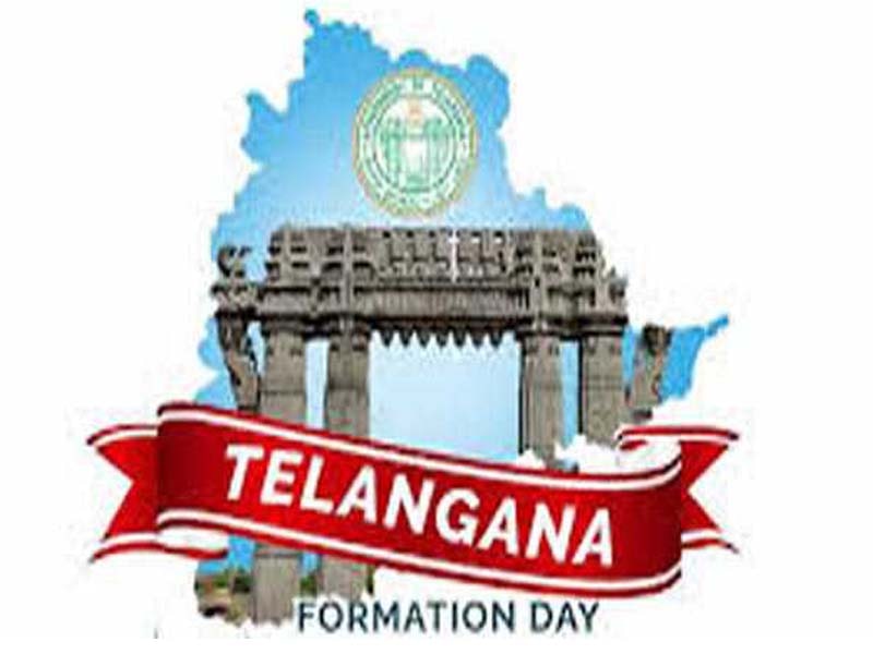 Telangana Formation Day celebrations are well underway.