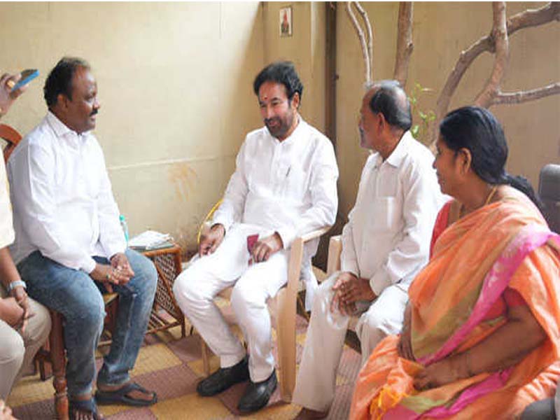 According to Kishan Reddy, Shravan’s detention was not democratic.