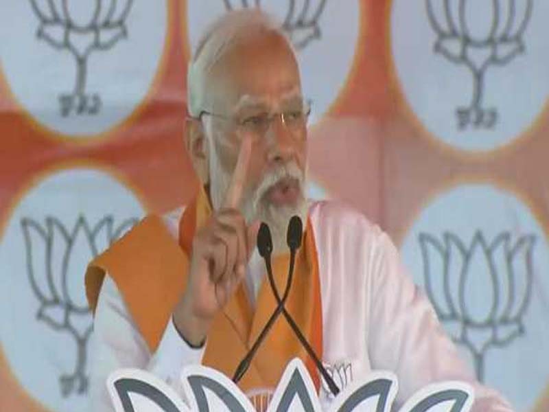 The YSRCP government was corrupted, according to Modi
