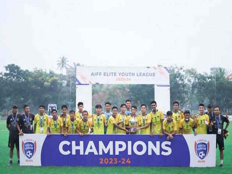 Title in the AIFF U17 Elite Youth League won by Classic Football Academy