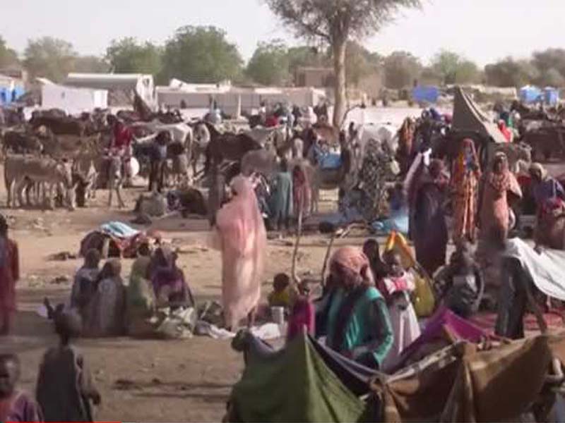 Seven million people are internally displaced in Sudan, and two million more are outside.