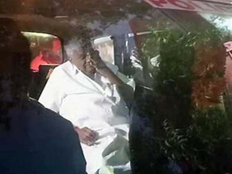 JD(S) MLA HD Revanna was taken into judicial custody in a kidnapping case.