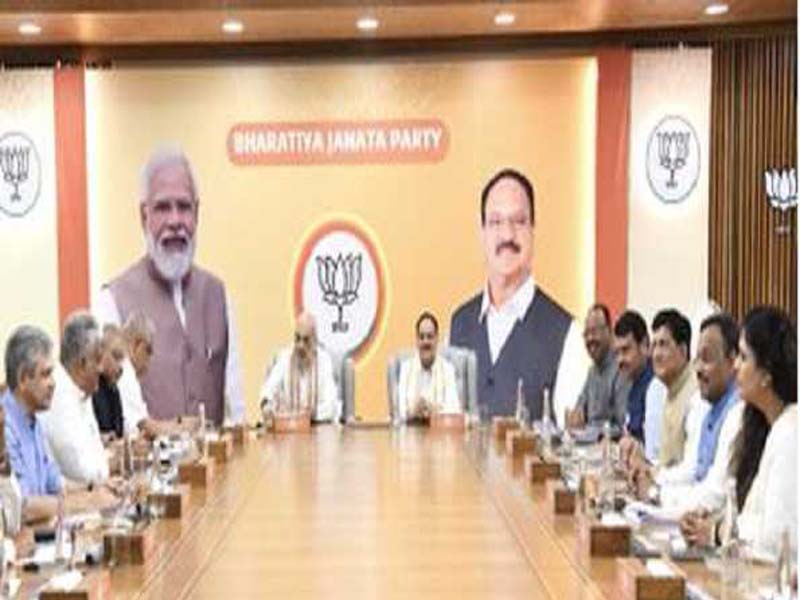 In Maharashtra, the BJP’s Fadnavis remains as the deputy chief minister.