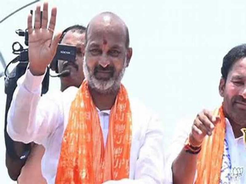 BJP firebrand Telangana MP Bandi Sanjay takes oath as Union Minister
