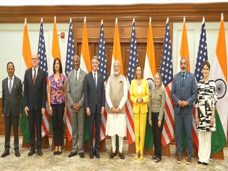 A US Congressional delegation contacts PM Modi following their meeting with the Dalai Lama