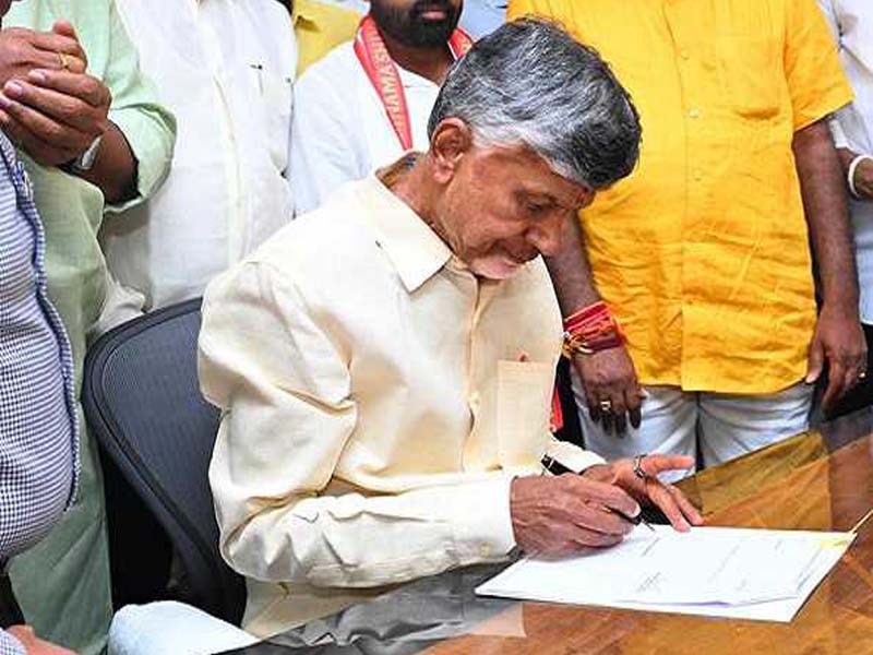 AP CM assigns newly appointed Ministers portfolios.