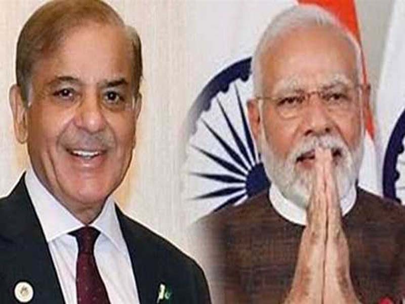 Pakistani Prime Minister Shehbaz Sharif congratulates Prime Minister Modi