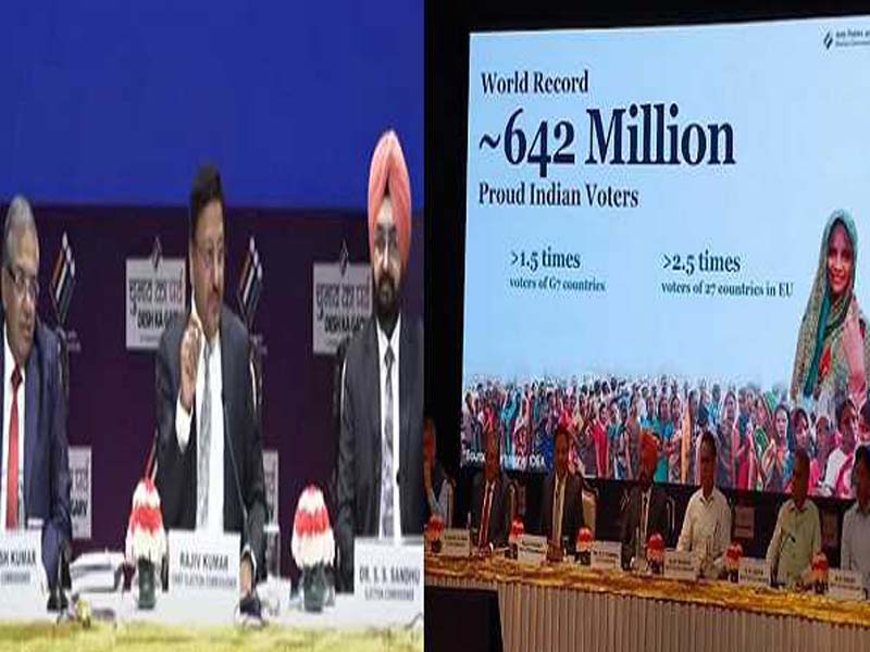 With 64.2 crore voters, India sets a world record for voter turnout: CEC