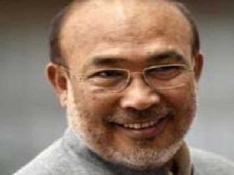 Congress wins are congratulated by Manipur CM