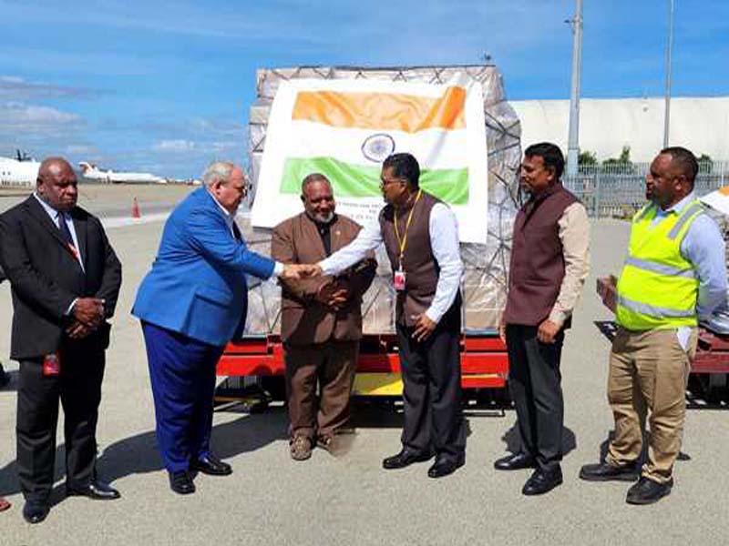 Papua New Guinea expresses sincere gratitude for the relief support it received from India.