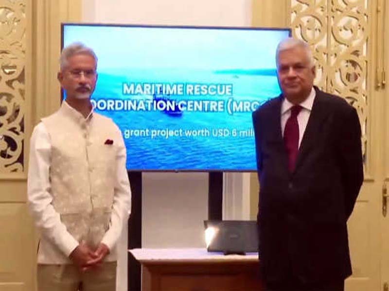 EAM visits the PM of Sri Lanka and participates in the virtual launch of projects sponsored by India.