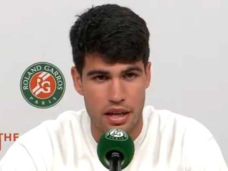 Roland Garros final spot secured by Carlos Alcaraz
