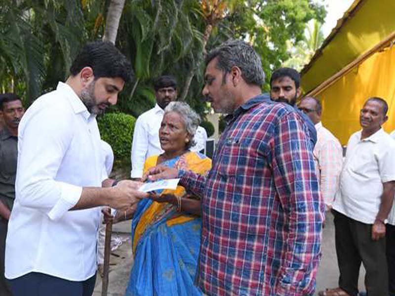 Lokesh promises full assistance during Praja Darbar in Andhra.