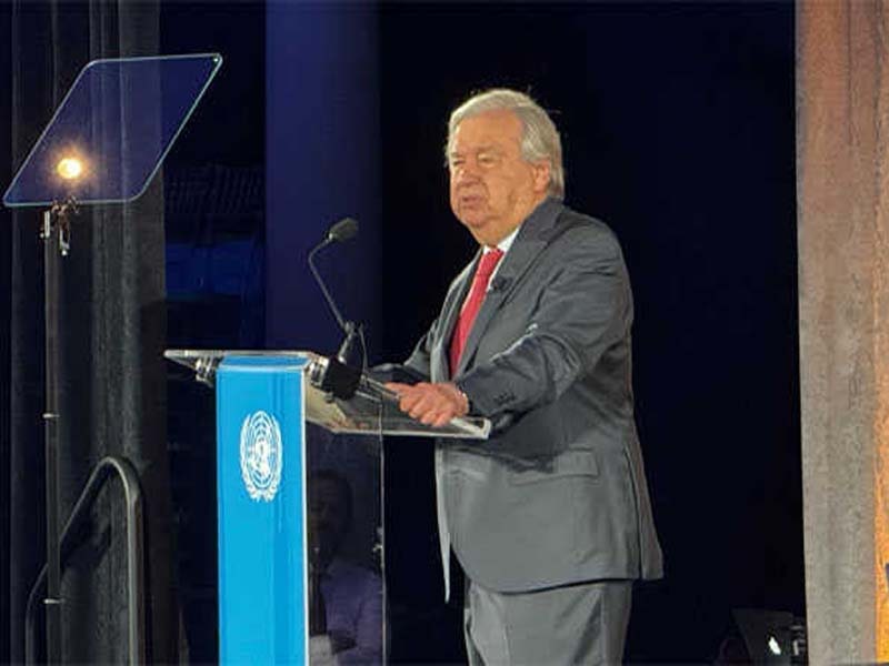 UN Chief predicts that at the current “reckless speed,” the carbon budget would be exceeded by 2030.