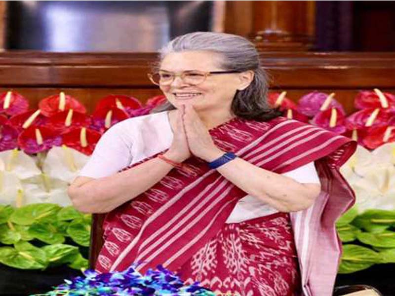 Congress Parliamentary Party Chairperson Sonia Gandhi was re-elected
