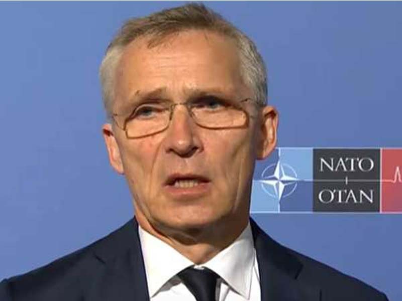NATO head says there are no preparations to send troops to Ukraine