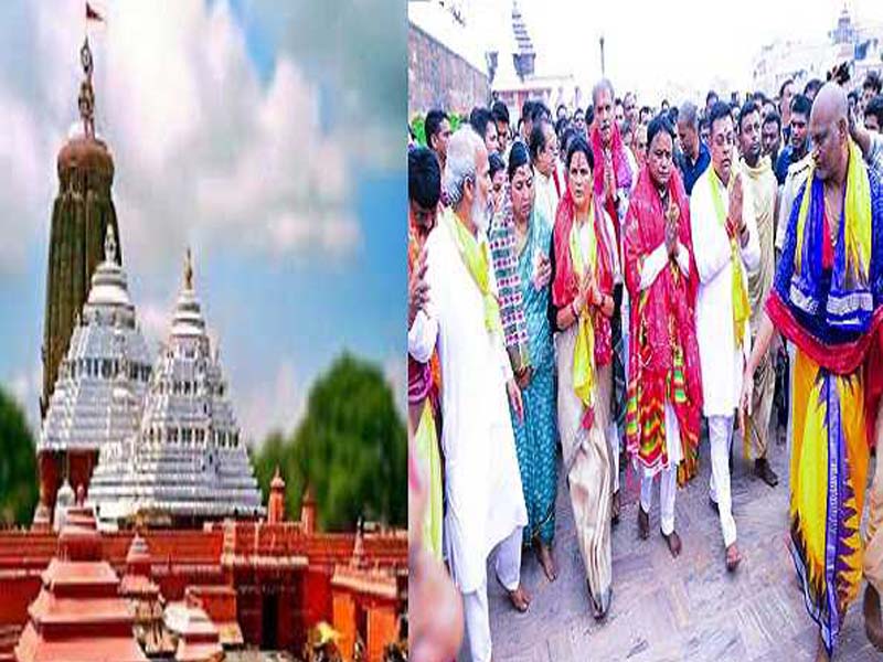The Sri Jagannath Temple’s four gates are open to devotees in Puri.