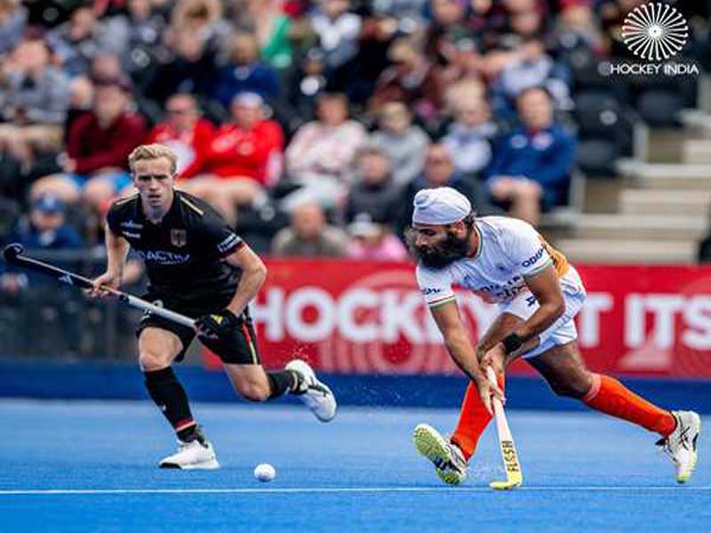 In the FIH Pro League, India surprises the defending world champions Germany.