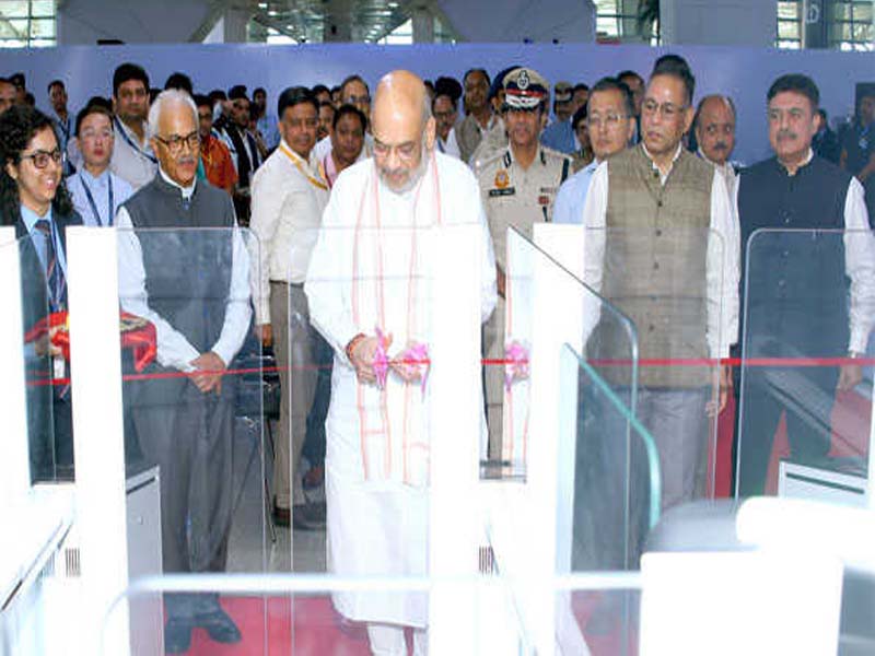 Shah opens the IGIA to expedited immigration clearance.