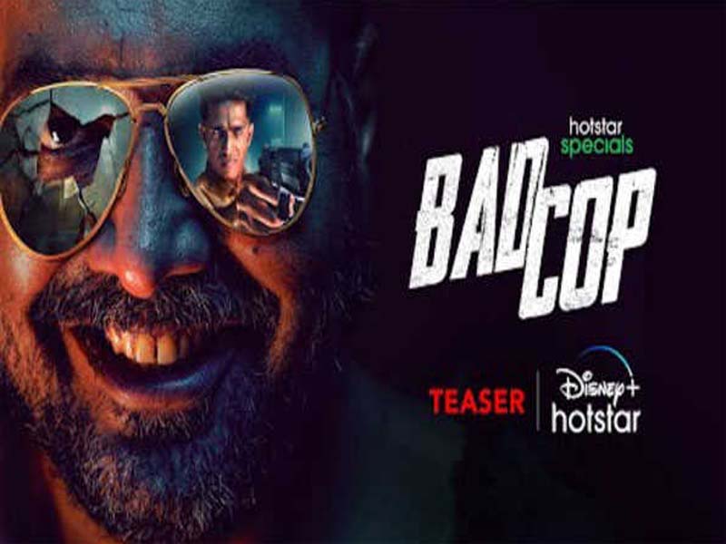 Disney+ Hotstar has revealed the drama series Bad Cop.