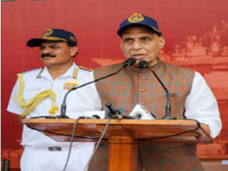 Rajnath assesses the Indian Navy’s operational preparedness at the ENC in Visag