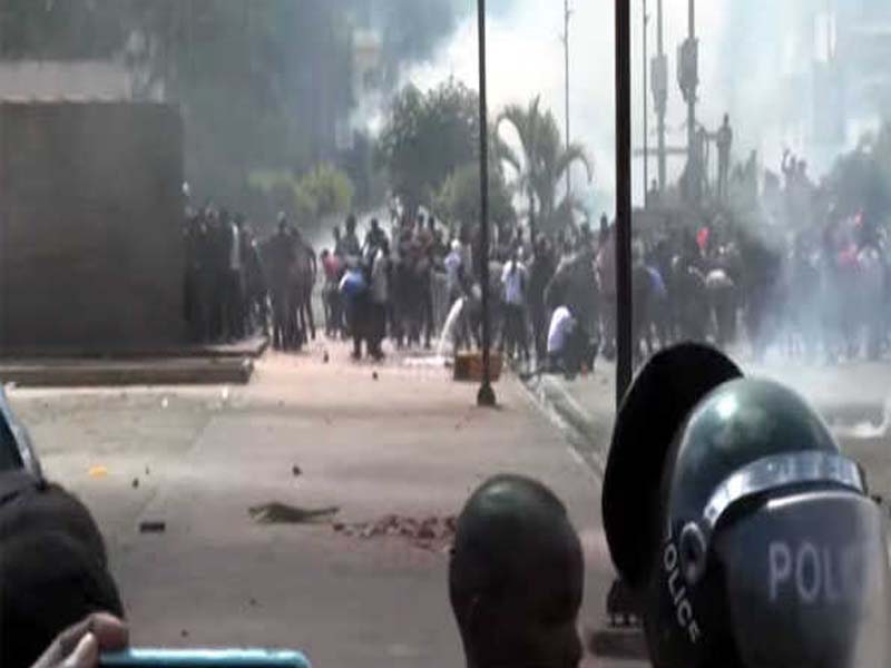 Amidst widespread demonstrations and violence, Indians in Kenya demanded restrictions on non-essential travel.