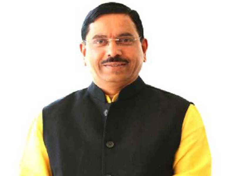 Says Prahlad Joshi Karnataka is too poor to buy rice.