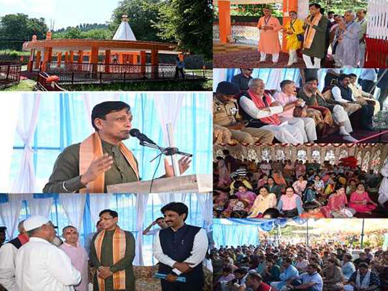 J&K: After 34 years, the Uma Bhagwati temple reopens in Anantnag