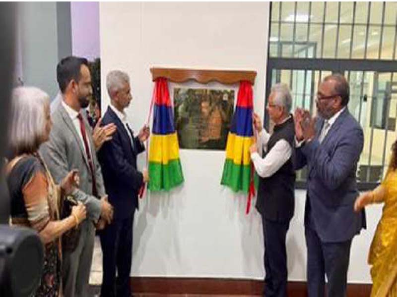 EAM’s visit to Mauritius demonstrates their dedication to greater IOR, development, and shared prosperity.