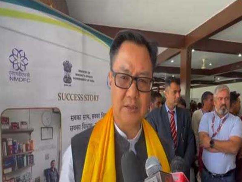 India’s minority population is safe and receiving good care: Rijiju Kiran